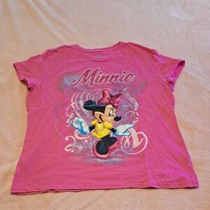 Disney Minnie Mouse Magenta  T-Shirt